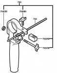 Bosch 0 601 194 790 Gsb 20-2 Re Percussion Drill 230 V / Eu Spare Parts